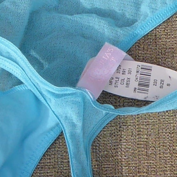 Victorias Secret teal thong sz small and teal wrap - Picture 7 of 8